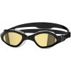 Zoggs Plavecké okuliare - TIGER LSR+ TITANIUM - REGULAR FIT čierna/zlatá