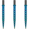 Náhradné hroty na steel šípky Cuesoul Touch Point II V Cuts dúhové, 29mm, 3ks