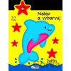 Sun nalep a vybarvuj delfín