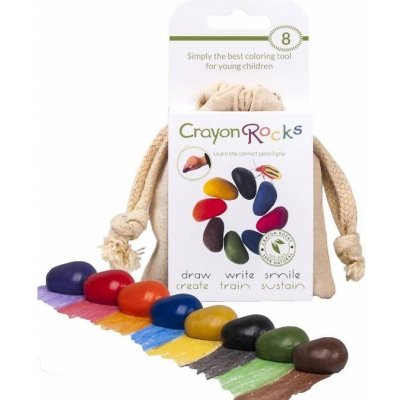 Crayon Rocks Voskovky vrecko 8 farieb