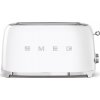 Smeg TSF02WHEU, toustovač / topinkovač, 4 toasty, 6 úrovní opékání, zásuvka na drobky, styl. 50. let, bílá