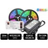 Programovateľný set RGB-IC LED pásika WS2812B SMD, IP65 | WLED.sk