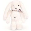 Doudou králíček s šátkem bílý 35 cm