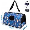 Prenosná taška pre zvieratá Nobleza Exposite S 44x25x25cm Farba: Modrá