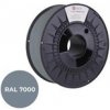 C-TECH Tisková struna (filament) PREMIUM LINE, PETG, veverčí šedá, RAL7000, 1,75mm, 1kg 3DF-P-PETG1.75-7000
