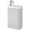 Cersanit MODUO 40 Skrinka umývadlová závesná, 39x21,5x59 cm Šedá lesk S929-013 S929-013