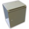 10'' rack jednodielny 9U/280 DATACOM sivý plech.dv. 7017