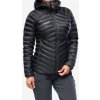 Bunda páperová dámska Mammut Broad Peak IN Hooded Jacket - black