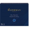 Waterman W7520010 Atr. bombičky štandardné dlhé Modročierna