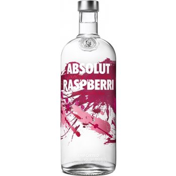 Absolut Raspberri 40% 1 l (čistá fľaša)