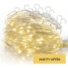 EMOS LED vianočná drop reťaz – záclona, 2,9x2 m, vonkajšia aj vnútorná, teplá biela, programy D3EW04
