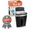 PEACH Skartovač Auto Micro Cut Shredder s podávačom listov PS600-10