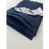Tom Linen Ľanová utierka Navy Washed Velikost: 50x70cm