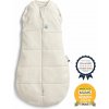 ERGOPOUCH Zavinovačka a vak na spanie 2v1 Cocoon Oatmeal Marle 3-6 m, 6-8 kg, 2,5 tog