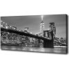 Foto obraz na plátne do obývačky New York noc 100x50 cm