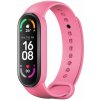 Remienok Strap Silicone Smartband Xiaomi Mi Band 5 / 6 / 7 Pink (37)