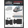 Papierový model - Mercedes Sprinter Plynová služba - Pogotowie Gazove