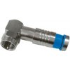F 4,8 kompresný uhlový RG6 7,2mm modre 2846