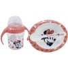 STOR Jedálenská súprava Minnie Mouse - SET 3 ks (hrnček 250ml, tanier a lyžička), 10707