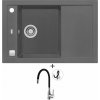 Alveus FORMIC 30 steel 04 + Alveus MINTAS chróm/čierna