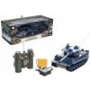 Teddies RC Tank TIGER I plast 33cm 27MHz RTR na baterie dobíjecí pack se zvukem a světlem 1:28