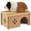 Ferplast drevený domček pre morča SIN 4645 26 x 17,3 x 13 cm