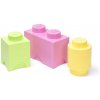 LEGO úložné boxy Multi-Pack 3 ks - pastelové