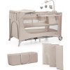 KINDERKRAFT Postieľka cestovná Joy 2 s doplnkami Beige