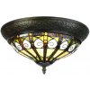 Lampa Tiffany stropná stropnica Ø38