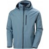 Pánska jachtárska bunda Helly Hansen, CREW HOODED MIDLAYER Svetlomodrá,Čierna XXL
