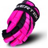 Hokejové rukavice POWERTEK V5.0 Black/Pink Junior 11 palcov