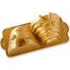 Forma na bábovku Včelí úľ 3D zlatá 2,3 l, NORDIC WARE 54577