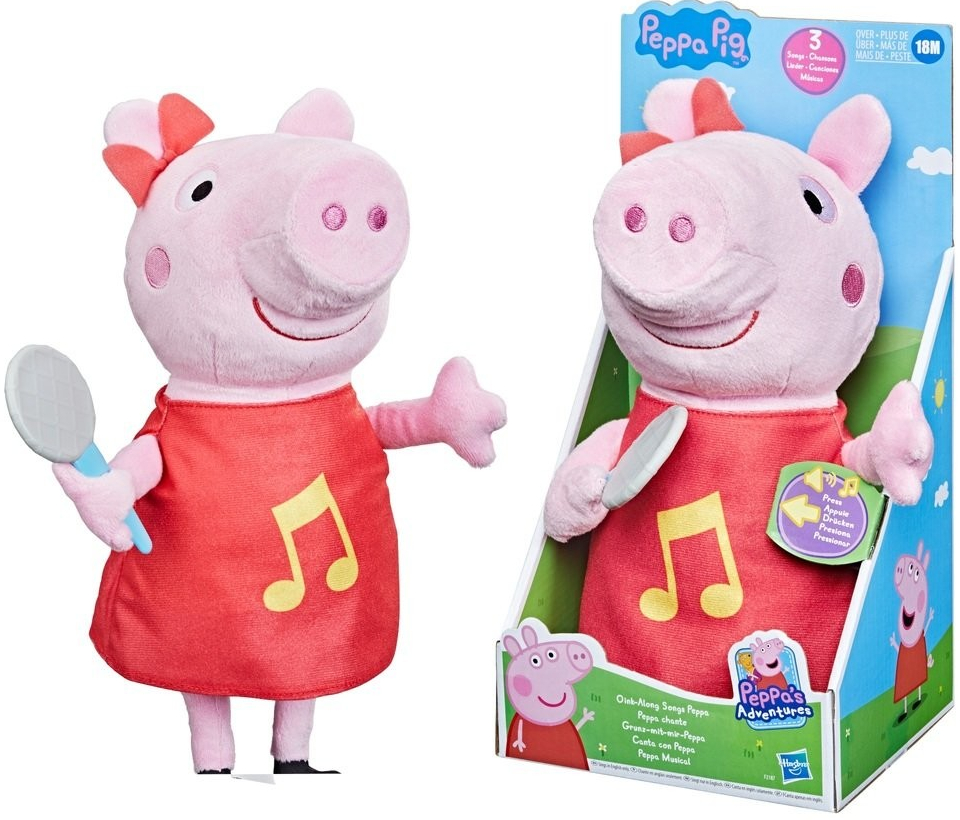 Hasbro PRASIATKO PEPPA BÁBIKA PEPPA SPIEVA A KROCHKÁ