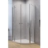 RADAWAY EOS PDD II 80cm ľavé dvere do kombinácie / sprchový kút štvrťkruhový, profil chróm, sklo číre, 13799470-01L