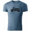 T-ričko BMW R nineT Urban pánske tričko Farba trička: Denim, Veľkosť: 4XL