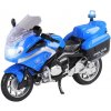 Motorka polícia s efektmi 18cm