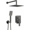 Deante Blur sprchová súprava podomietková s dažďovou sprchou grafitová BXYZDQLM