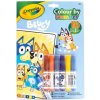 Crayola: Omaľovánka podľa čísla - Bluey