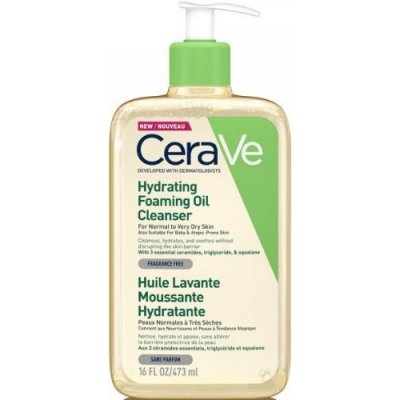 473ml Hydratačný čistiaci penivý olej CeraVe