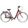 Mestský bicykel STORM 28 Flow 3sp. 17 bordó