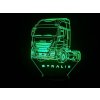Beling 3D lampa,Kamión iveco, 7 farebná D58CX7DS