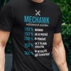 Tričko s potlačou MECHANIK Pánsky Čierna XL