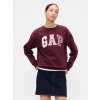 GAP Oversize mikina fleece Červená XS Červená Červená