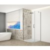 GELCO TRINITY CHROM štvrťkruhový kút 900x900 ľavý, číre sklo, GT6590CL-CH GT6590CL-CH