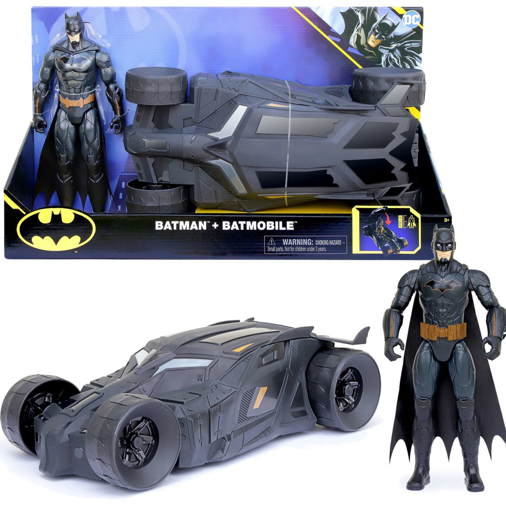 Spin Master Batman Batmobile s figúrkou 30 cm