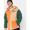 Columbia Wallowa Down Hooded (canoe/zing/rain forest/black) L, čierna