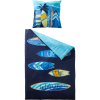 FIT Z - Detské posteľné obliečky SURFER 135x200cm + 80x80cm