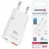 RÝCHLA SIEŤOVÁ NABÍJAČKA GaN 1x USB-C 30W PD + 1x USB-A QC 3.0 s výkonom 18 W