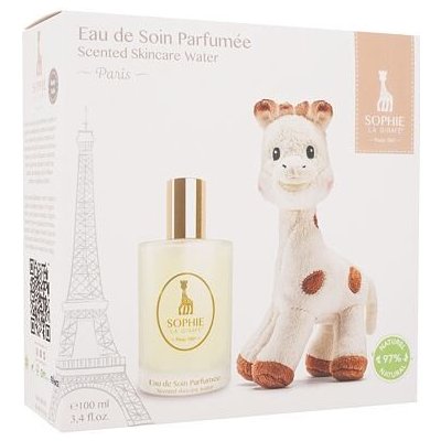 Sophie La Girafe Sophie La Girafe dárková sada: parfemovaná tělová mlha pro děti od narození 100 ml + plyšová hračka pro děti