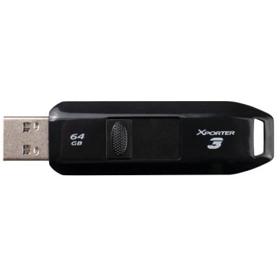 Patriot Xporter 3 Slider/ 64GB/ USB 3.2/ USB-A/ Černá PSF64GX3B3U